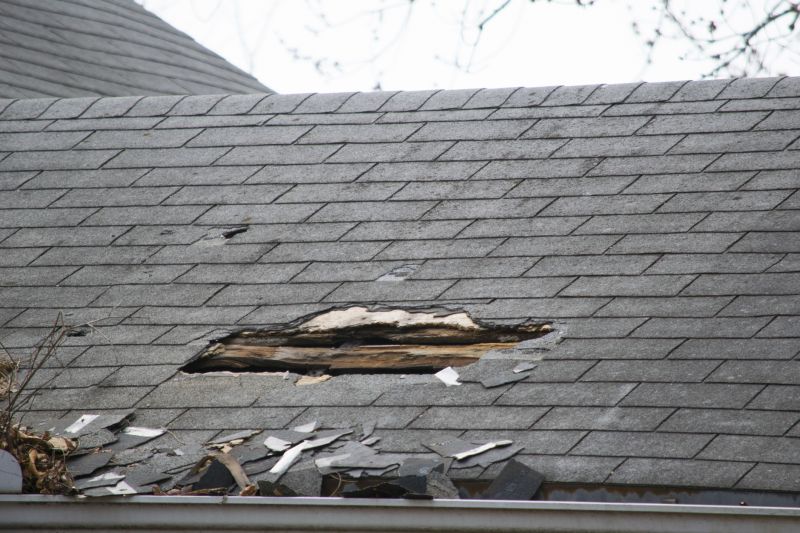 Damaged Roof Surface