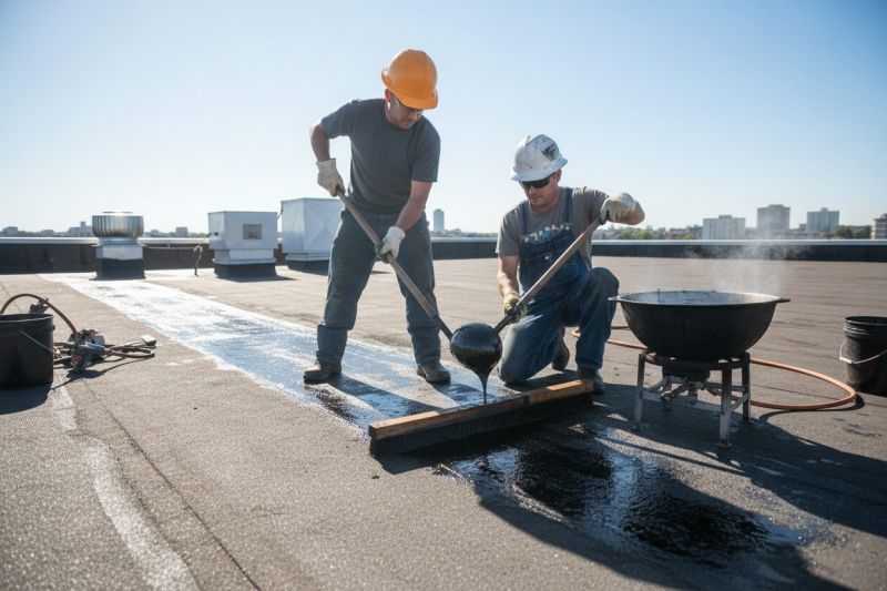 Bitumen Roof Repair